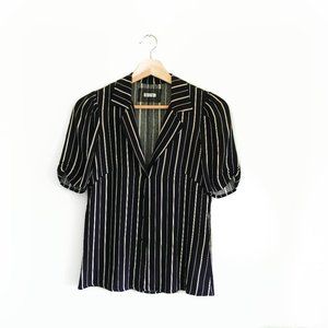 Reformation Retro Striped Top